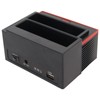 HDD Docking Station Dual Bay 480Mbps USB2.0 to SATA IDE