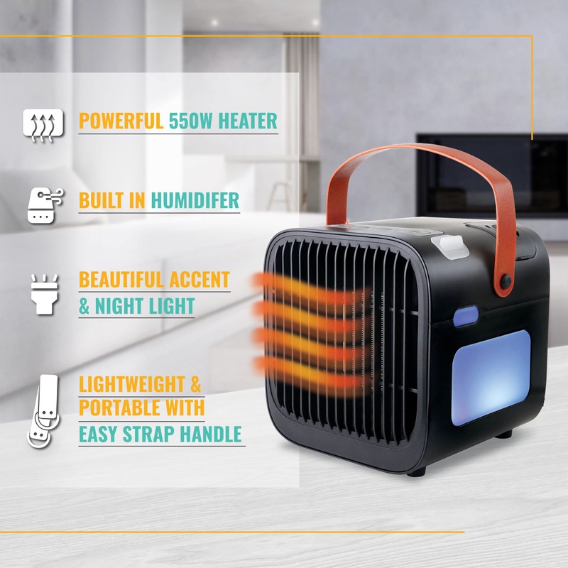 Hy-Impact Therma Mist 550W Humidifying Space Heater