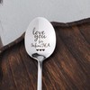 Guqqeuc Daughter Son Christmas Birthday Gifts for Tea Lover Teaspoon