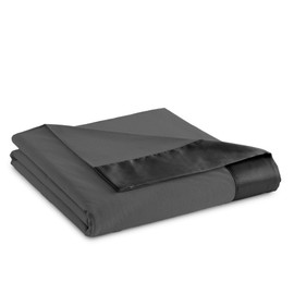 Thermee Micro Flannel Sheet Blanket, King, Coal Grey