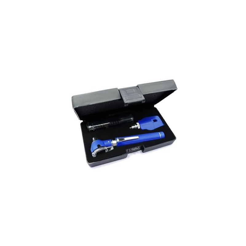 Estuche de Diagnostico Oto/Oftalmo Estuche Rígido, Azul Rey