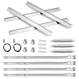 463365021 463366022 Grill Replacement Parts for Charbroil Performance 4 Burner 463366022 463351021 463365522 463352521 463354021 ,Heat Tent ,Char-broil Burner 463365021,Crossover Tube & Igniter