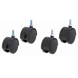 IHL-CSL2P-CSN2P Luminous 1.0 inch (25 mm) Nylon Scaster Set of 4 (2 Without Stoppers + 2 Stoppers) [Home & Kitchen]