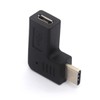 Right Angle USB C Male to Micro USB Female OTG