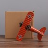 Vintage Metal Plane Crafts Retro Aircraft Model Biplane Aircraft Ornaments