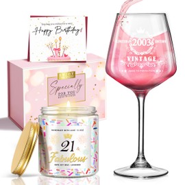 21st Birthday Gifts for Her,Funny 21st Birthday Gifts for Women 21st Birthday Decorations for Women Unique 21 Bday Gifts Idea for Her,Friends, Sister,Daughter Turning 21 Present