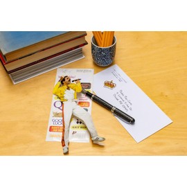 The Unemployed Philosophers Guild Freddie Mercury Quotable Notable - Greeting Card and Sticker Sheet - Envelope Included