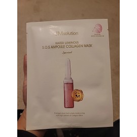 JMsolution JM Solution Water Luminous SOS Ampoule Collagen Mask 25g×5pcs