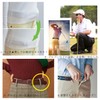 Jasgood Belt, Women's, Men's, Elastic Belt, Unisex, No Buckle, Invisible