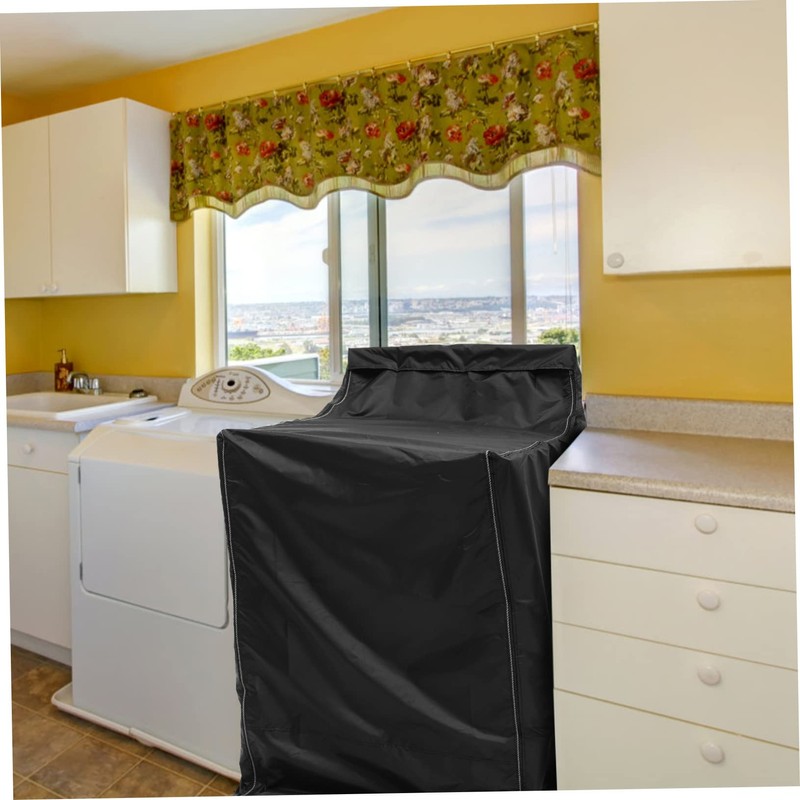 Gadpiparty Washing Machine Cover Protective Sunscreen Dust Cover for Washer
