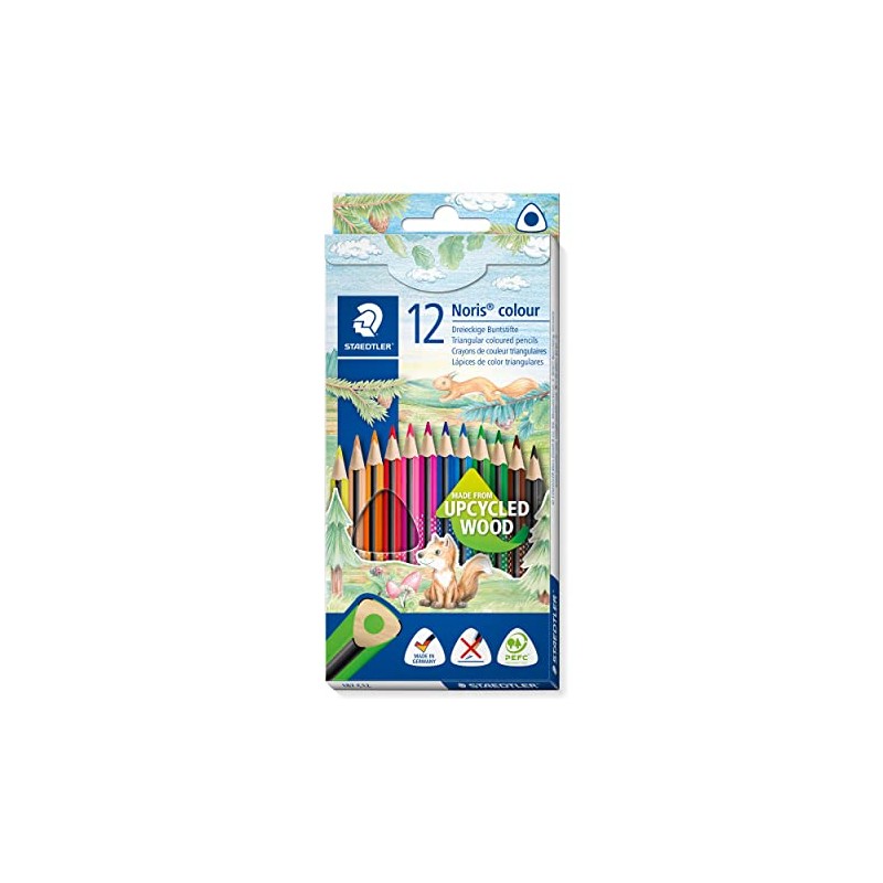 STAEDTLER Kredki Noris Color trójkatne 12 unidades