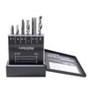 Accusize Industrial Tools U.N.C. 18 Pc H.S.S. Tap and Drill