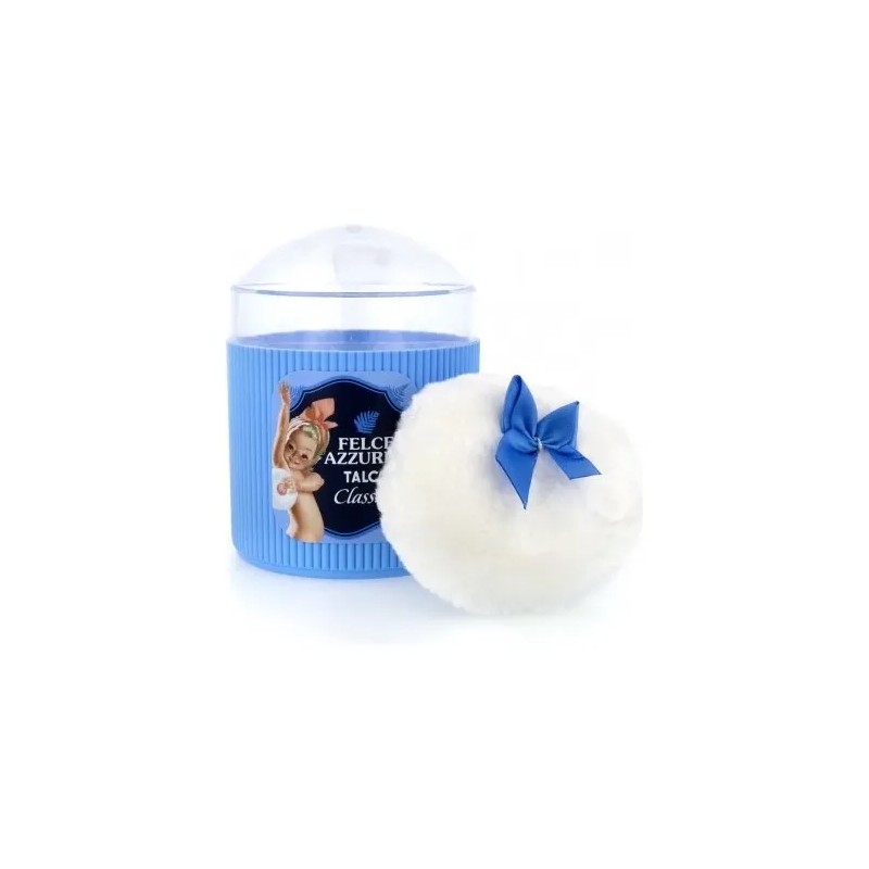 Talco Italiano Felce Azzurra Perfumado 250grms Aroma Clásico