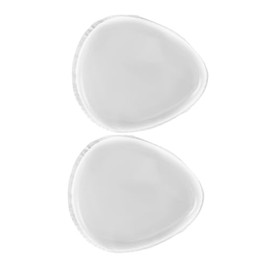 Esponjas de Base Maquillaje en de Silicona 2 de Transparentes Superficie Pcs Lisa Aplicación Uniforme Líquida y Corrector Retoques para para Adecuado 