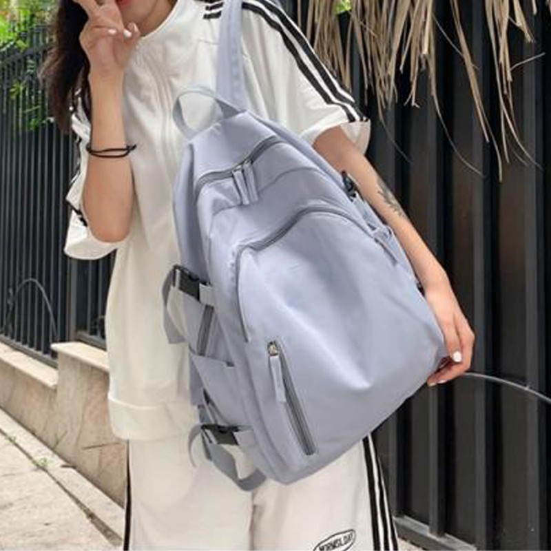 Students Backpack Large Capacity Multiple Pockets Fashionable Multifunction School Backpack