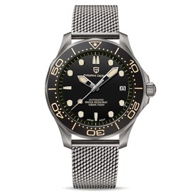 HaiQin Pagani Design Men's Automatic Diver's Watch Japanese Movement Sapphire Glass Date Display Business Luxury Watch - 1667