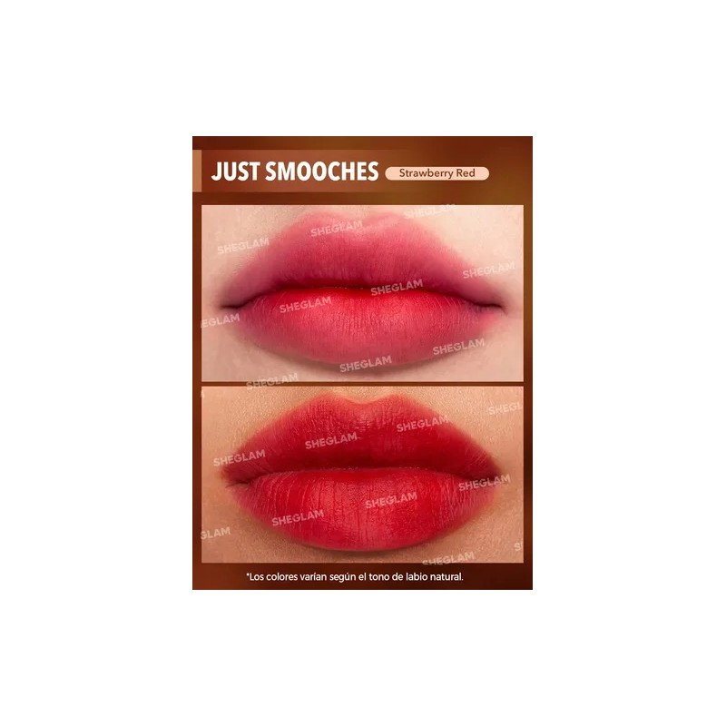Sheglam Soft Haze Lip Blur Labial Líquido Mate Just Smooches