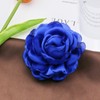 LKingel Dainty Fabric Flower Brooches Large Silk Lapel Pin Elegant