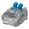 Ideal Industries 30-1052 2 Port Lever Wire Connectors, Box 40