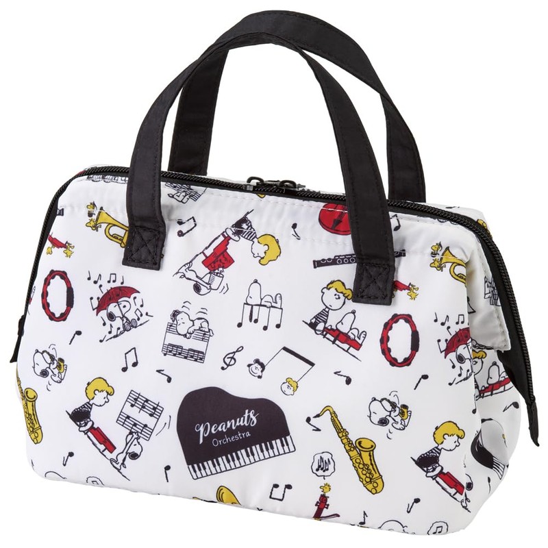 Skater KGA1-A Snoopy Orchestra Insulated Lunch Bag