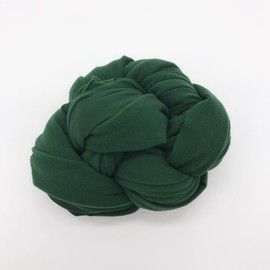 Coberllus Newborn Baby Photo Props Blanket Stretch without Wrinkle Wrap Milk Velvet Swaddle for Boys Girls Photography Shoot (Dark green)