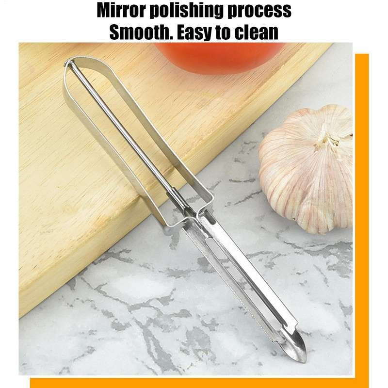 Vegetable Peelers for Kitchen,Stainless Steel Peeler Vegetable Slicer | Multifunctional