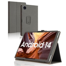 [DAILLF] for Callsky Ctab11/Xgody Q16 /SKYEGG K15 11 inch Tablet Protective Case，PU Leather, Foldable Bracket ，with Handheld Band, Multiple Angles, Portable, Shock Resistance