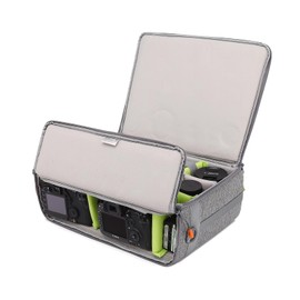 svatin Camera Insert Bag,Shockproof &Pressure-proof Dual Opening Padded Camera Lens Cube Case Backpack,Digital DSLR SLR Mirrorless Cameras Accessories Storage Pouch for Canon,Nikon,Sony,Panasonic(L)