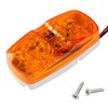 NEW SUN 12 Pcs RV Trailer Marker LED Light, Bullseye/Tiger