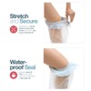 Medical king 100% Waterproof Cast Covers for Shower Leg 2pk