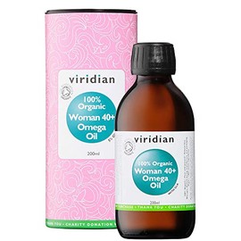 Viridian 100% Organic Woman 40+ Omega Oil - 200ml