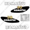 Aftermarket Fits Komatsu 30 Decal Kit Forklift Equipment Decals - 7 YEAR VINYL