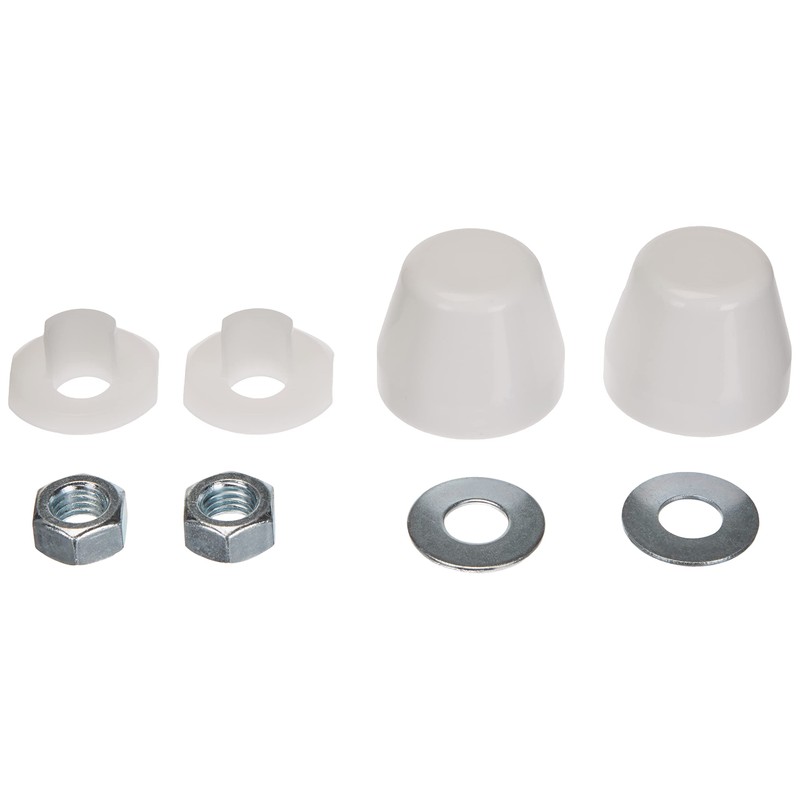 Haas Wall-mounted Toilet Connection Fittings DN 110with White Covers