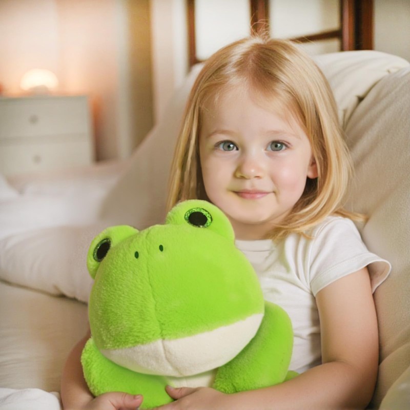 Niuniu Daddy 20" | 3.3 Pound Frog Weighted Stuffed Animals