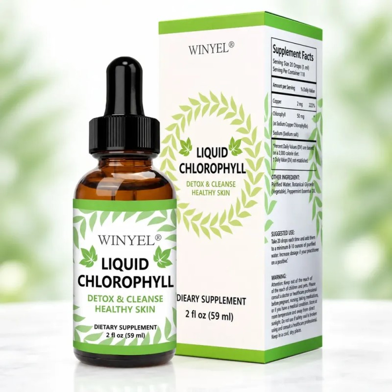 General - Winyel Gotas Clorofila Líquida Suplemento Natural