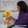 3d Puzzle Flower Sunflower | Diy | Bouquet Of Flowers