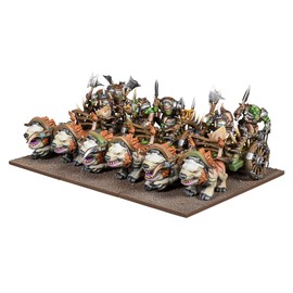 Kings of War: Orc - Chariots/Fight Wagons. Mantic Games. MGKWO305. Unassembled and unpainted