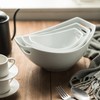 Gomakren Serving Bowls with Handles, Serving Dishes, Porcelain Salad Bowls