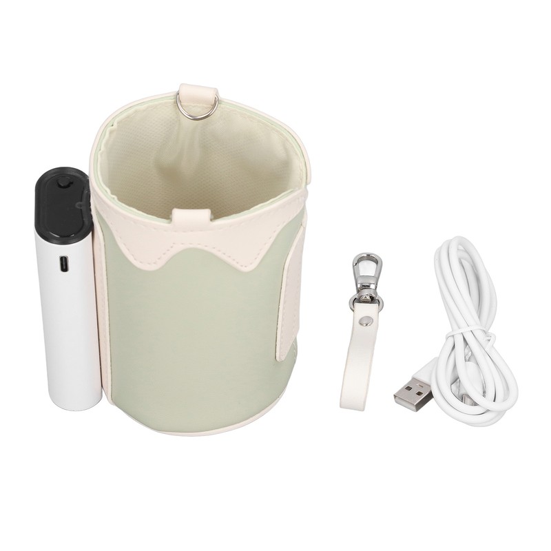 Portable Bottle Warmer Digital Display 21 Gears Temp Adjustable Rechargeable