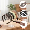 6 Pack Springtime Design Plastic Headbands for Women