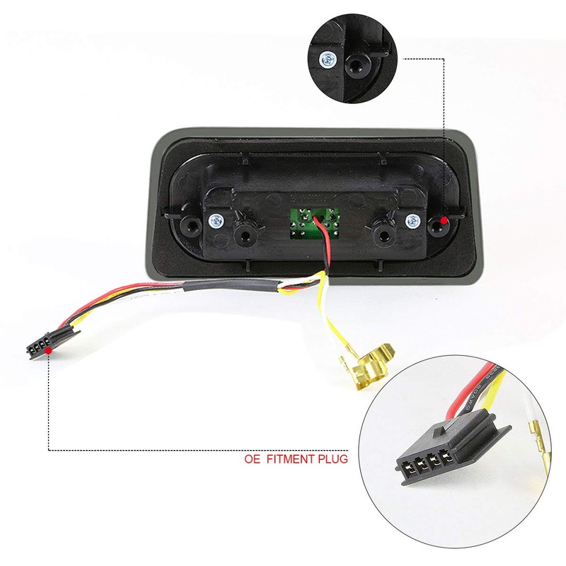 PM PERFORMOTOR [Dual Row LED] 3rd Third Brake Light High