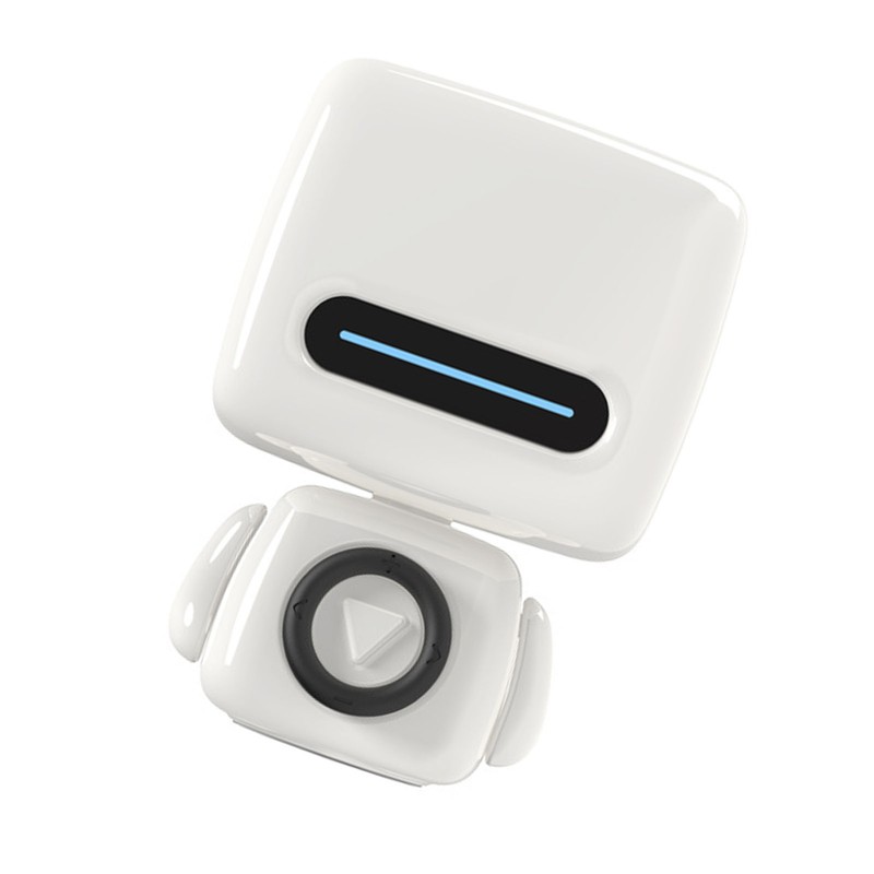 Portable Bluetooth Speaker Cute Robot Shape Built in Mic Multifunction