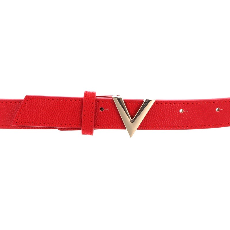 VALENTINO Divina Belt W100 Rosso / Oro - Can be