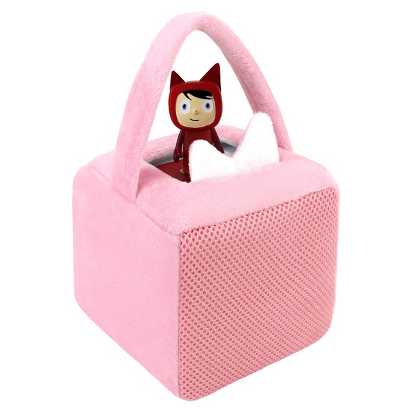 Pouch for Toniebox, Carry Case for Tonies, Drop-proof and Dust-proof, Gift for Boys Girls, Carrier for Toniebox, Pink