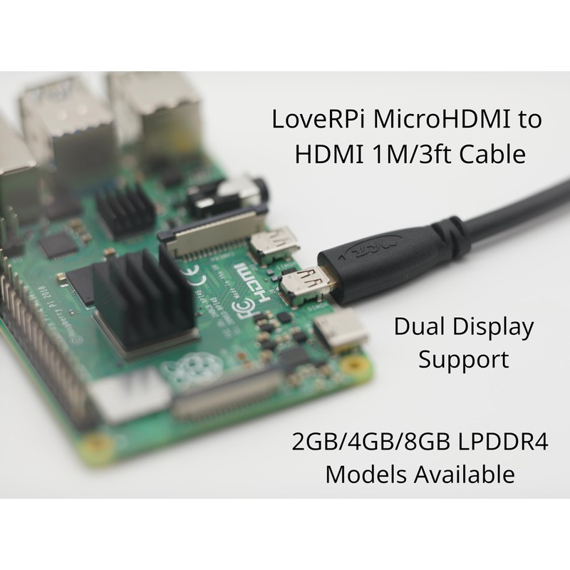 Raspberry Pi 4 Model B 4GB Bare Starter Kit with