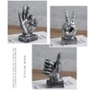 LEPENDOR Hand Sculpture Decor Finger Statue Resin Desk Decorations for