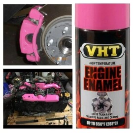 VHT Hot Pink Coating High Temp Engine Enamel Header & Caliper Brake Paint Spray 500F