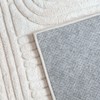 OHS Arches Tufted Rug Cream, Soft Fluffy Rug for Bedroom
