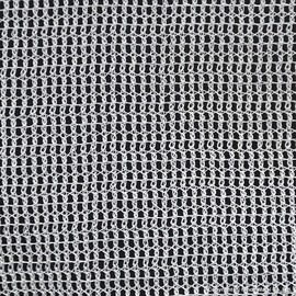 MARSOL 2mm Mesh Veranda Windbreak, 1m x 5m, Gray, Four Corners with Eyelet Holes, Silver Gray