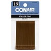 Conair Brown Roller Pins, 6.1 Oz